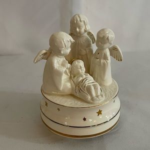 Schmid Christmas Rotating Music Box